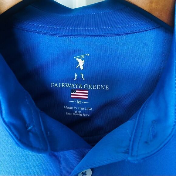 Fairway&Greene Short Sleeved Golf Polo w/Edgewood Tahoe logo - Picture 2 of 11